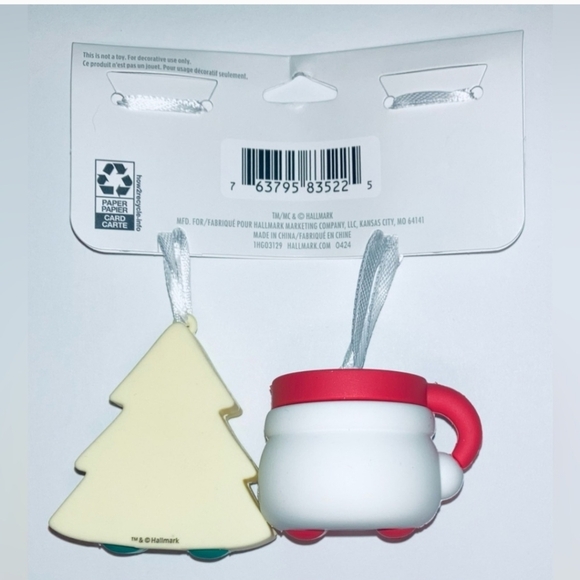 * Hallmark Ornaments Milk And Cookie Better Together- NWT - Picture 4 of 6